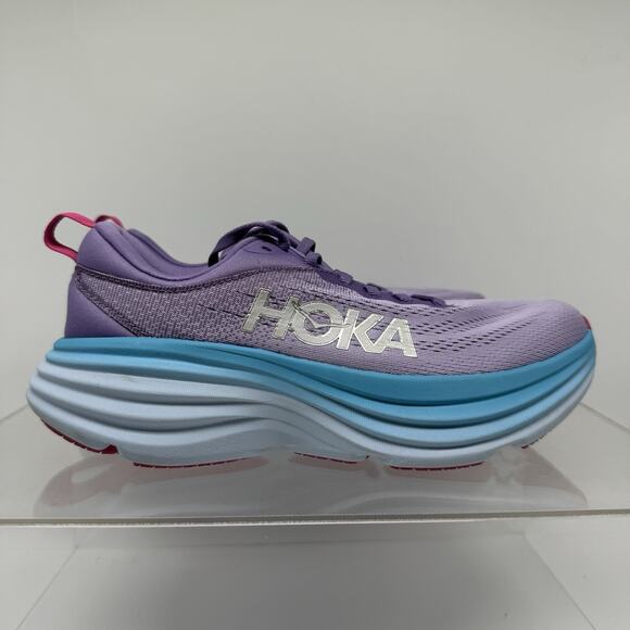 Hoka One One Bondi 8 1127952 CVPL Purple Running Shoes Sneaker Women’s Size 7.5 - Picture 2 of 9